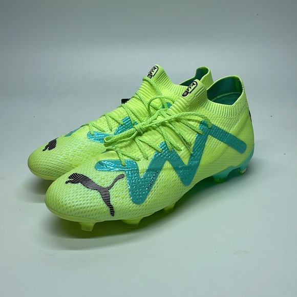 Puma Future Ultimate FG AG Soccer Cleats Shoes Yellow 107165-03 Mens - Picture 2 of 5